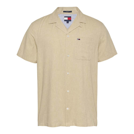 Tommy Hilfiger Ανδρικό πουκάμισο Linen Blend Camp Shirt